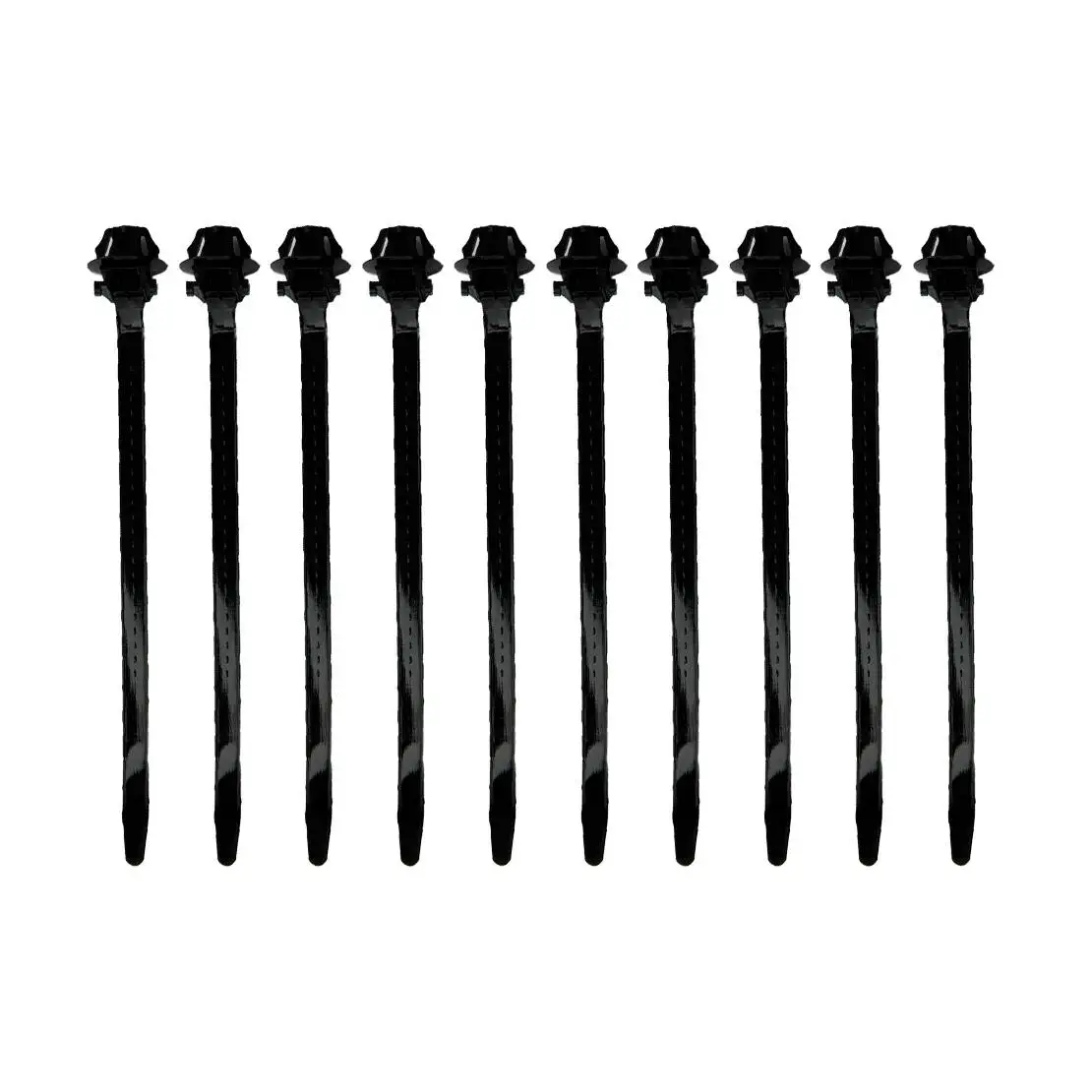 82678A9006 37Z1624353 8271112200 20Pcs Cable Strap Push-Type Mount Wire Tie Nylon Clip Black Fit For Toyota