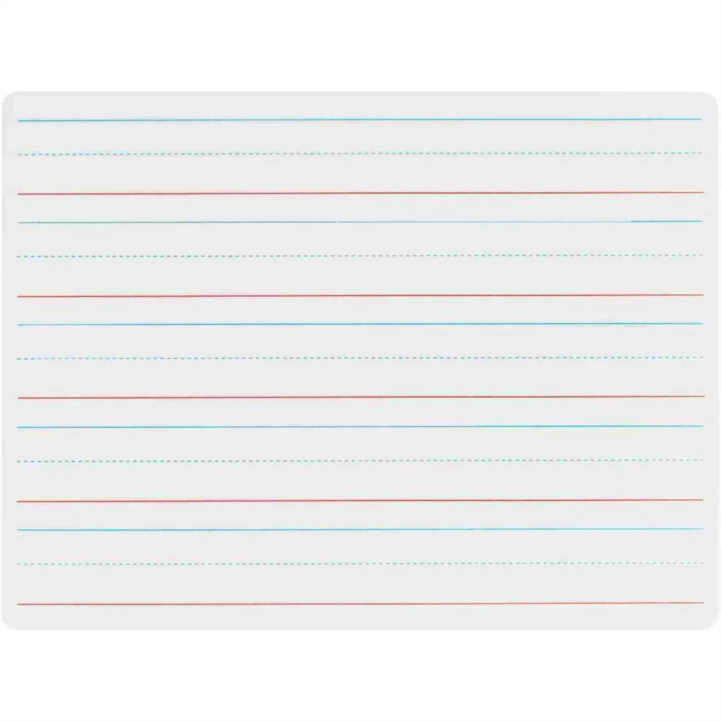 

Dry Erase Lapboard with Lines - 9x12 Single Sided Whiteboard for Classroom Learning, Portable
