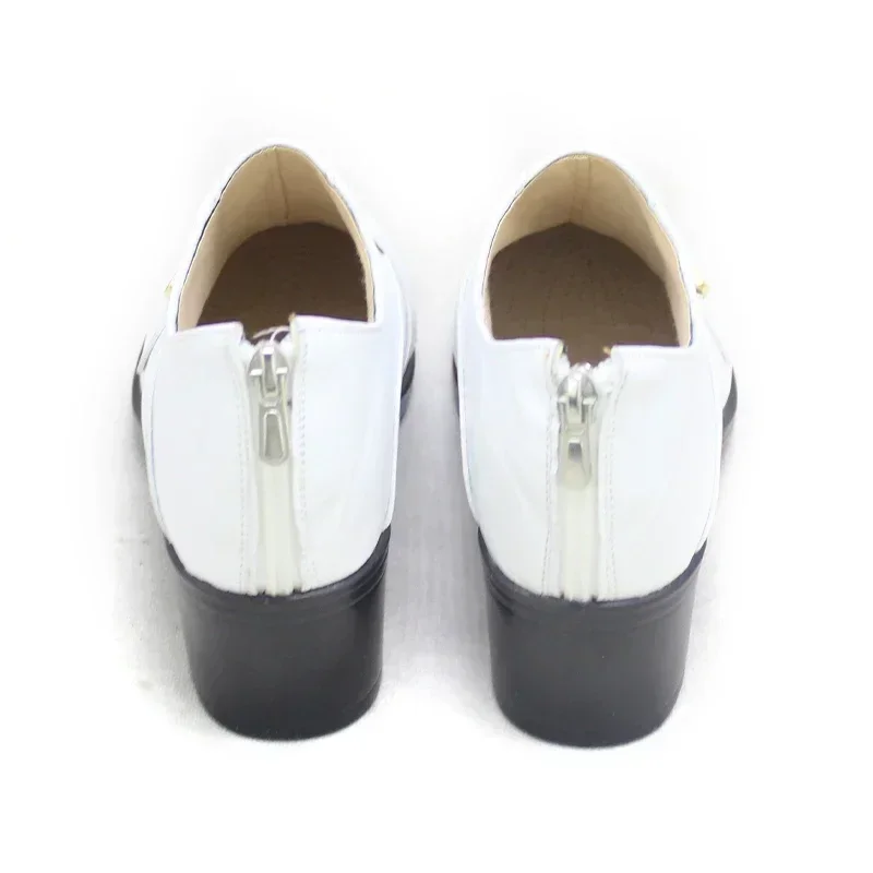 Cossun nijisanji vtuber luxiem shu yamino cosplay sapatos botas anime jogo um aniversário fantasia sapatos brancos feminino masculino jogo
