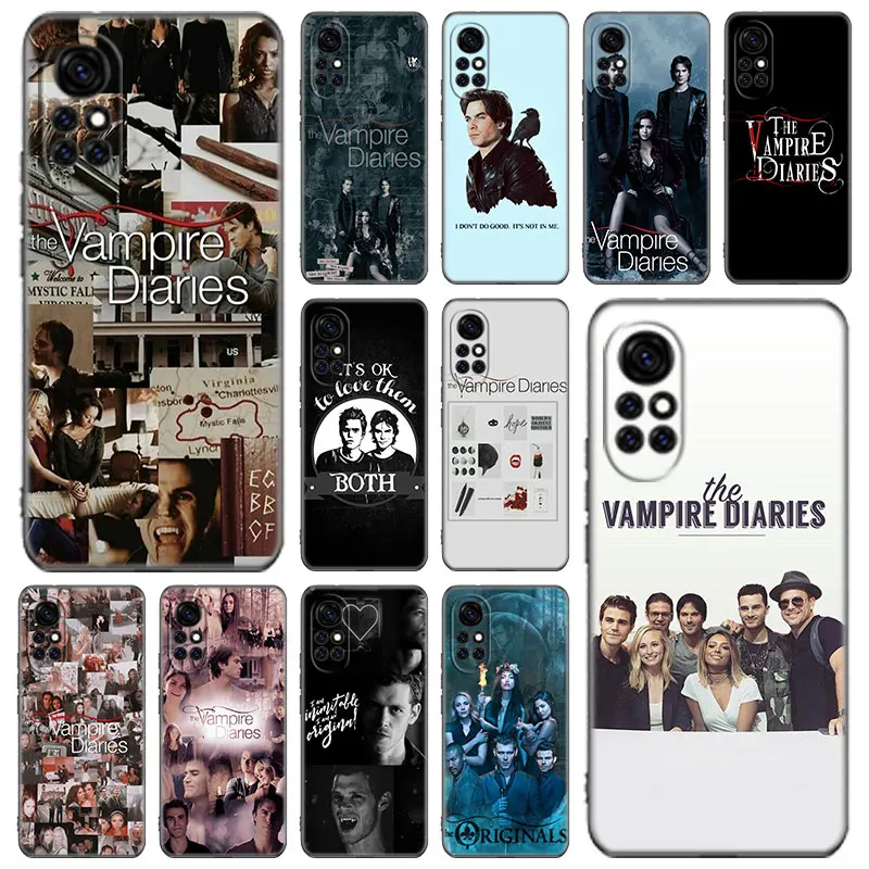 The Vampire Diaries Phone Case For Huawei Honor 60 50 SE 30S Mate 30 20 10 Lite 40 Nova 9 8 Pro Y60 8i 7i 7SE 5T Premium Cover