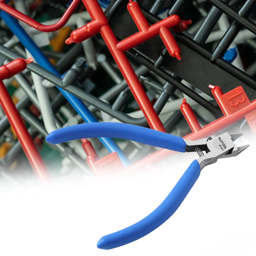 4.5inch Plastic Models Plier Ultra-thin Single-edge Sprue Flush Cut Pliers Sprue Cutter Hobby Pliers for Plastic Model Building