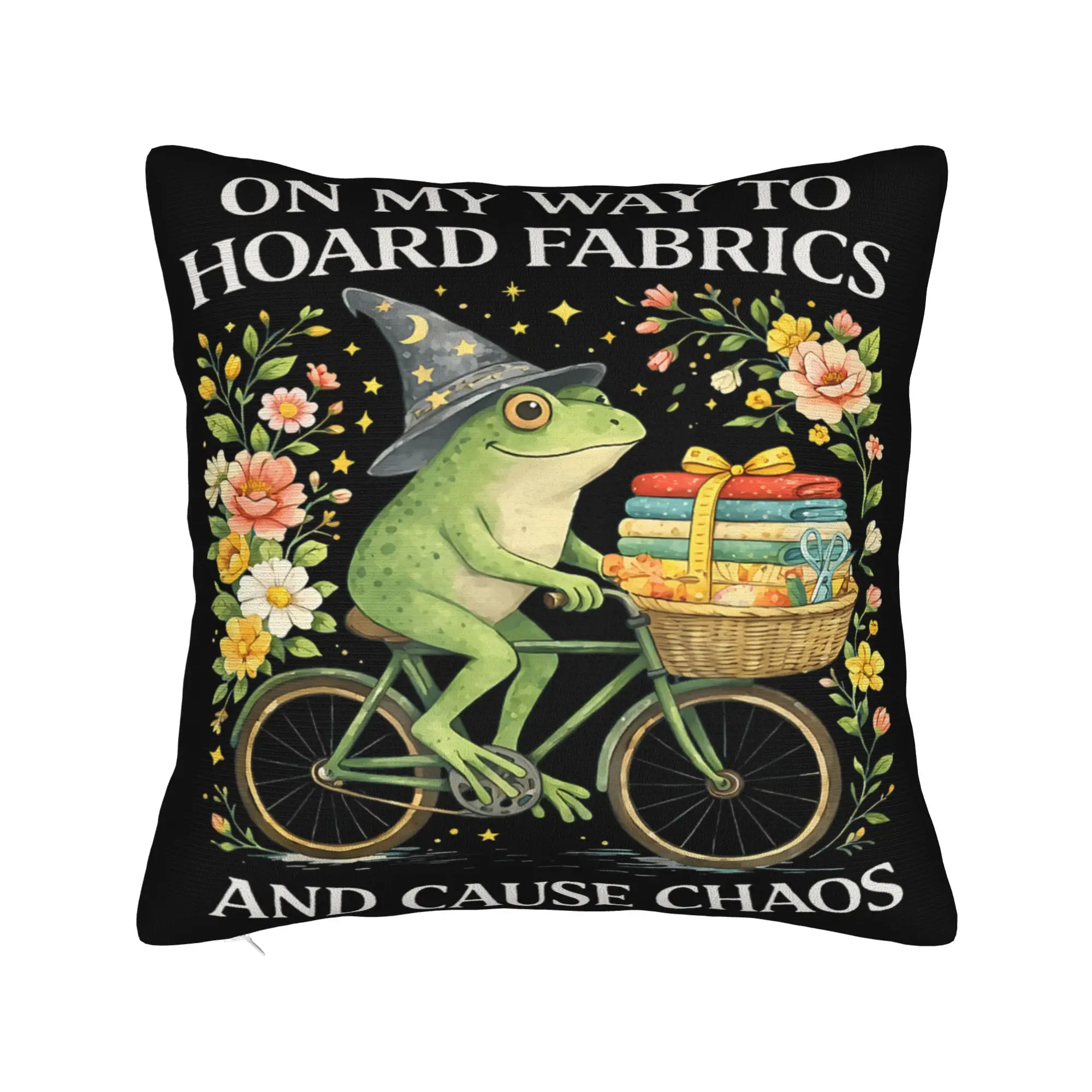 Decorative Pillowcases On My Way to Hoard Fabrics and Cause Chaos Stuff Living Room Throw Pillow Case Cover Zipper Multiple Size