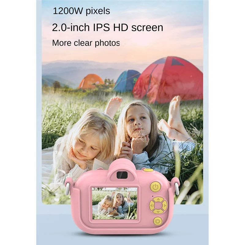 كاميرا صغيرة للأطفال AD41-32G كاميرا تصوير رقمية عالية الدقة كاميرا طباعة فورية كهدية عيد ميلاد للأطفال