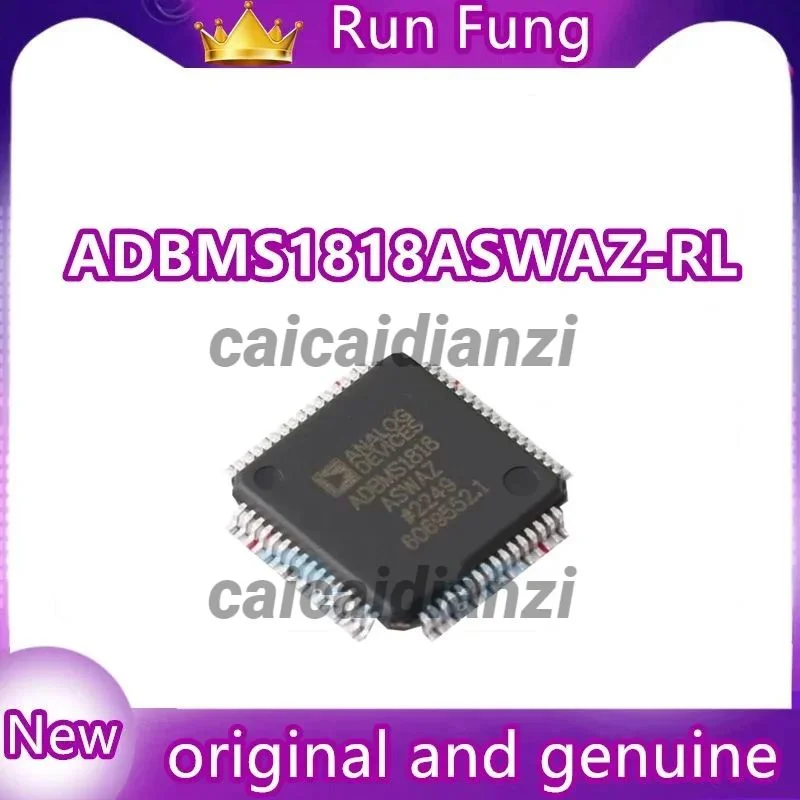 

5Pcs/Lot ADBMS1818ASWAZ-RL ADBMS1818 Battery Battery Monitor IC Multi-Chemistry 64-LQFP-EP (10x10) New Original