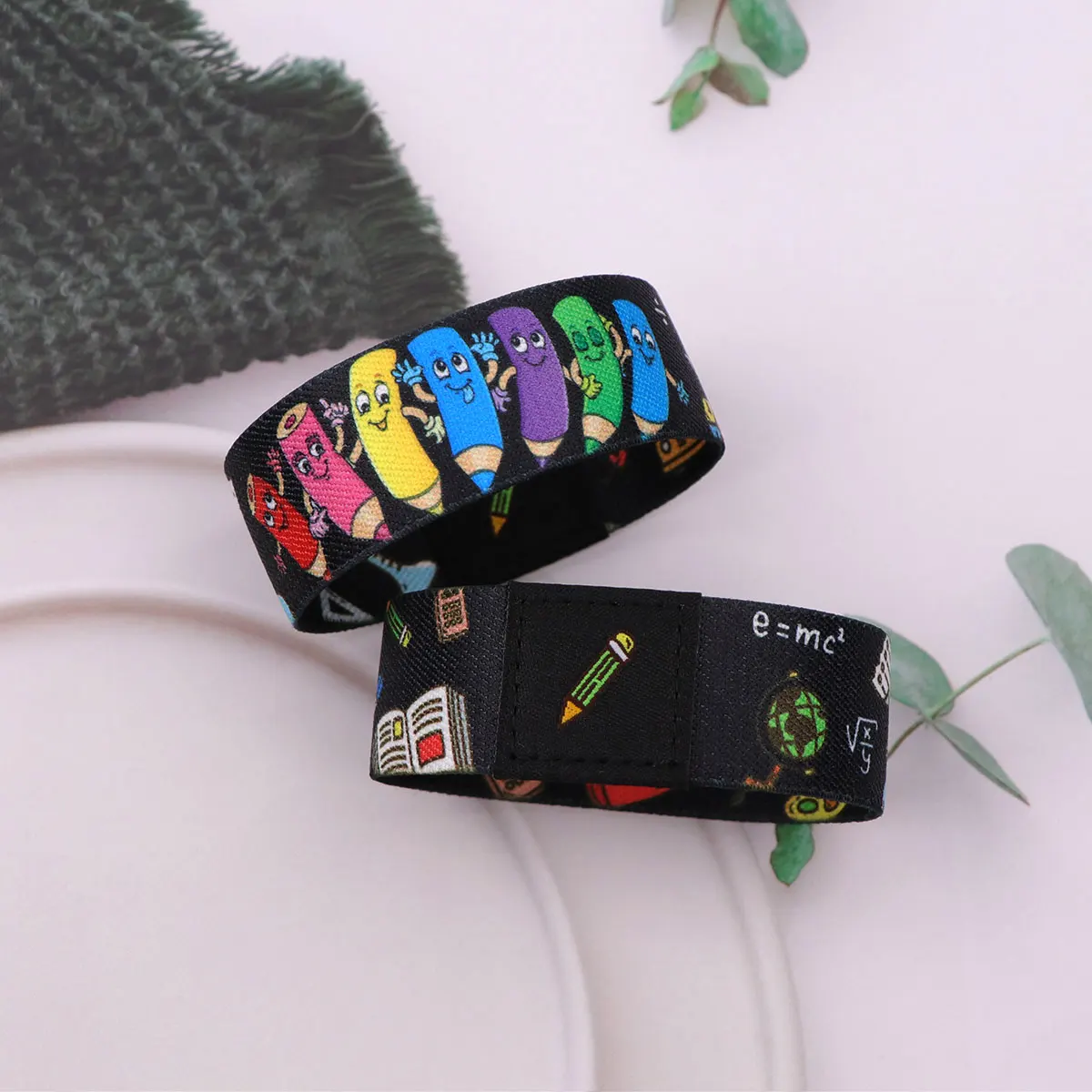 Japanische Kunst Welle Armband Für Frauen Männer Elastische Sport Armband Mode Armreifen Schmuck Zubehör Urlaub Geschenke – Detail 7
