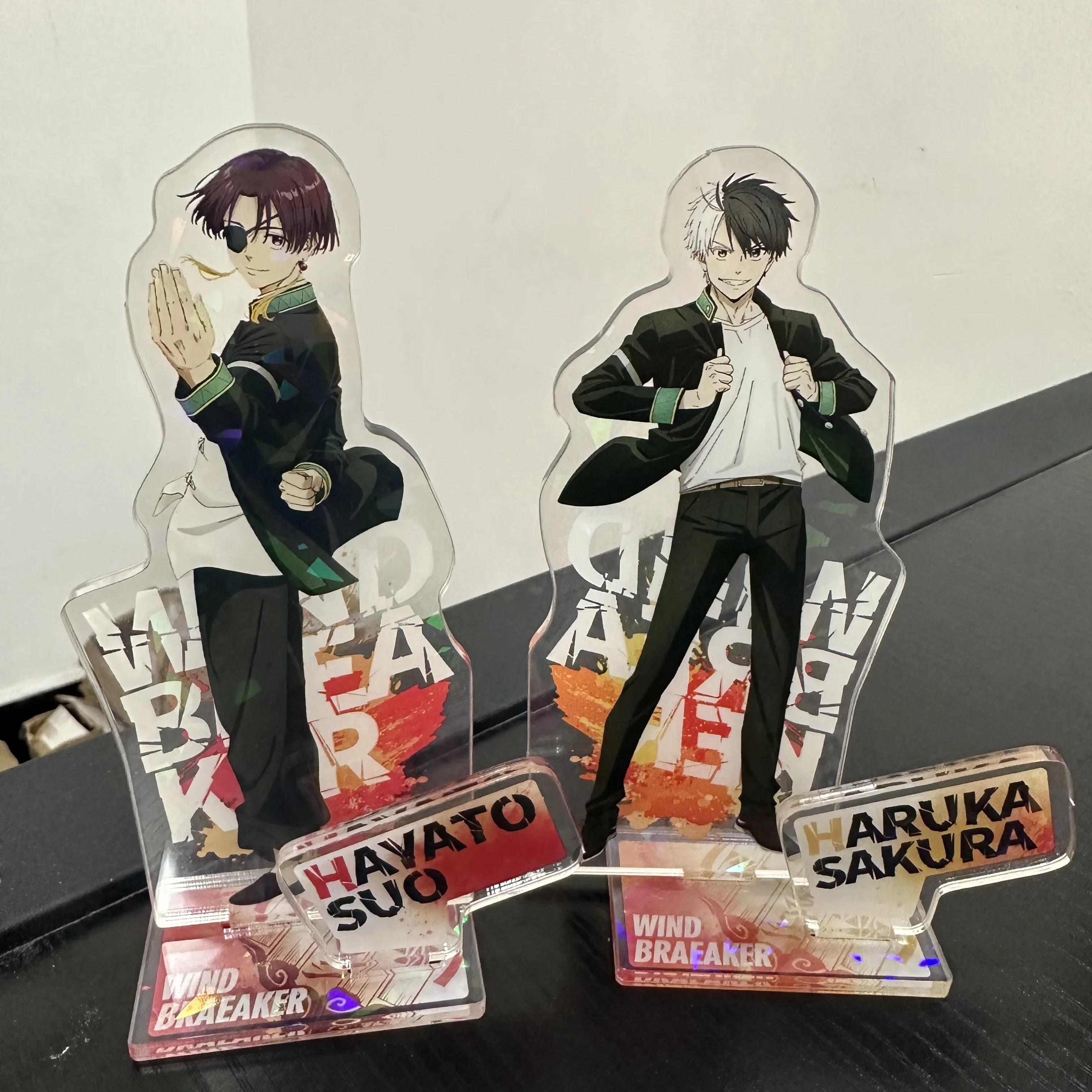 Japan New Anime WIND BREAKER Figures SAKURAHARUKA Acrylic Stands SUOHAYATO KIRYUMITSUKI Cosplay Acrylic Stand Model Toys