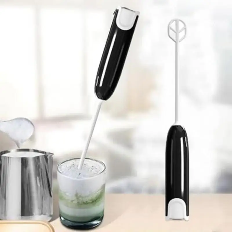 Drink Mixer Handheld UV Light Electric Whisk Frother Powerful 4000rpm Portable Intelligent Stirrers Electric For Coffee Lattes