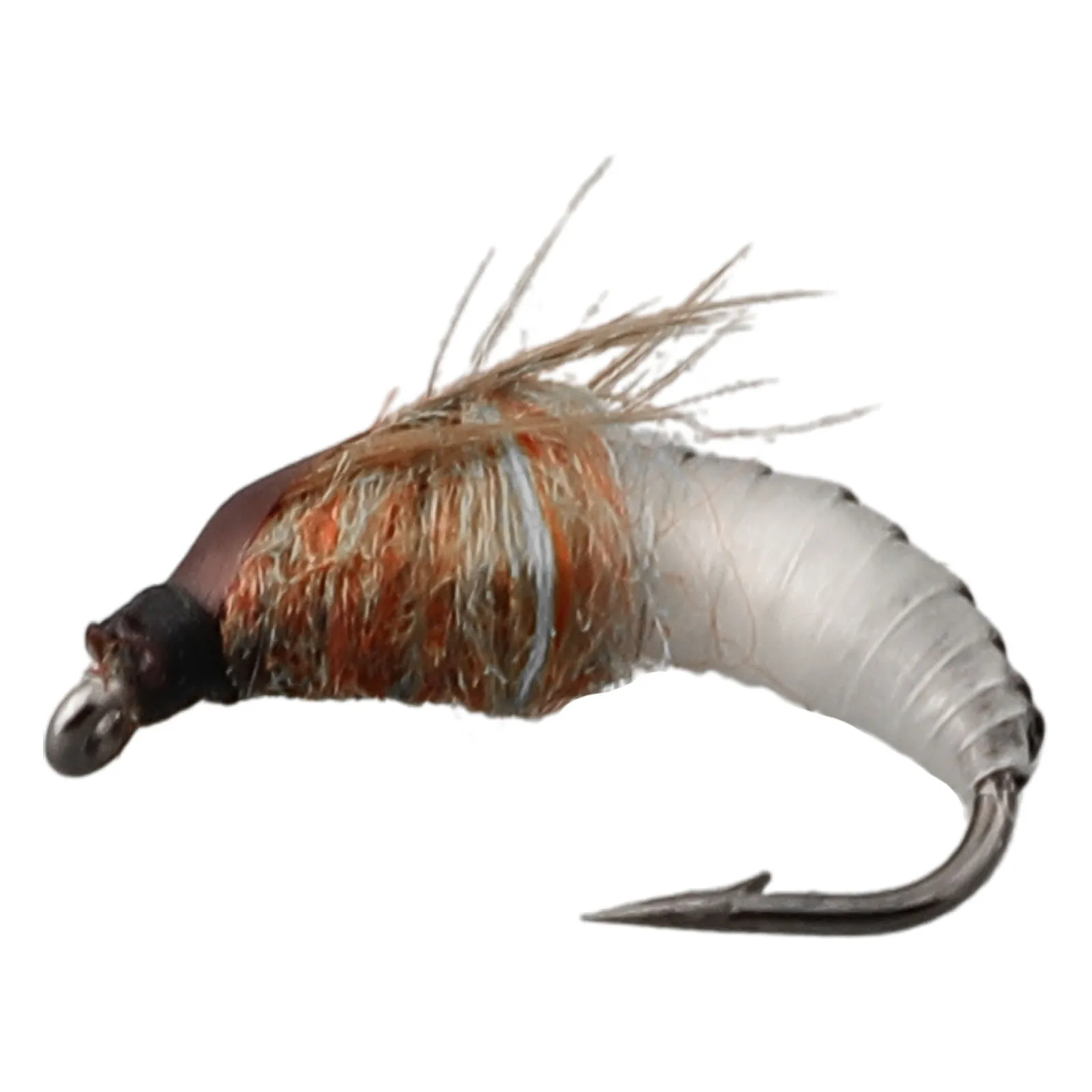 Realistic Nymph Scud Fly For Trout Fishing Artificial Insect Bait Lure Fishing Tackle Fishing Soft Plastic Lures Hunting