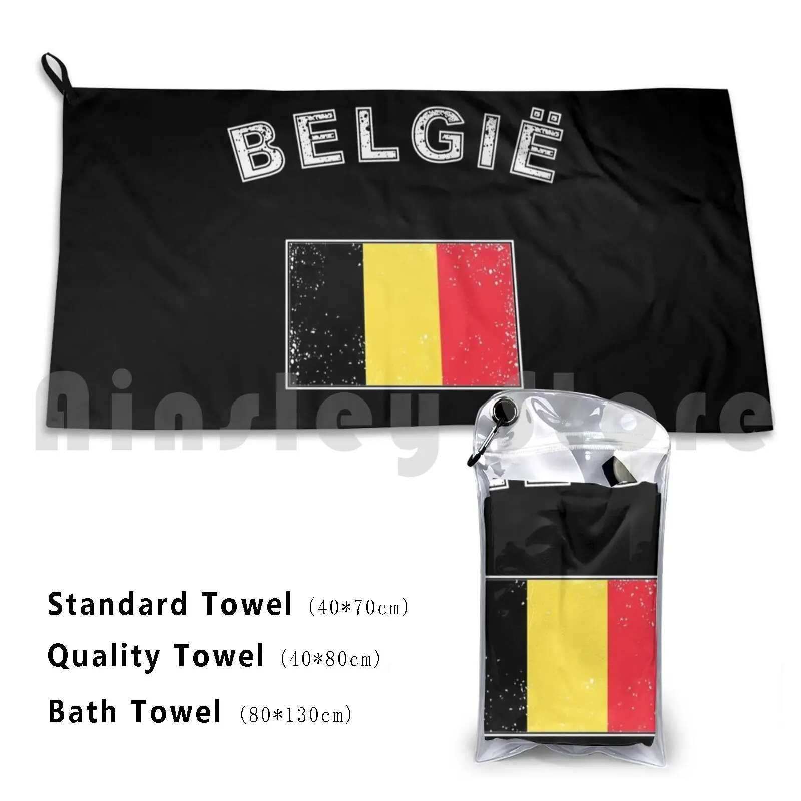 Towel Belgium Belgian Flag Flag 2789 Belgium Belgian Belgian Flag Flanders Brussels Dutch
