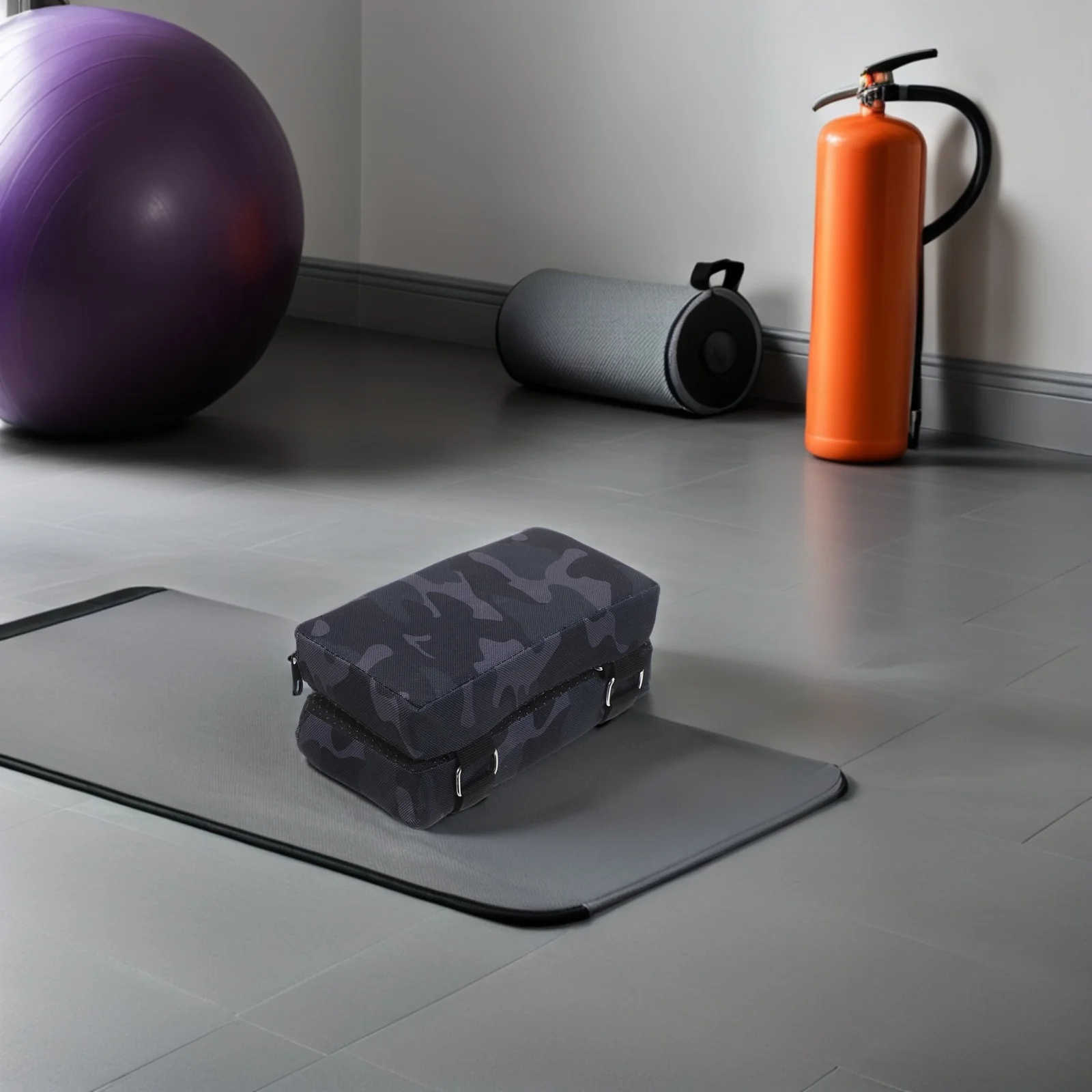 1 paar Deep Squat Machine Kussen Camouflage Verstelbare Antislip Schoudersteun Beenpers Fitnessapparatuur Accessoire Gym