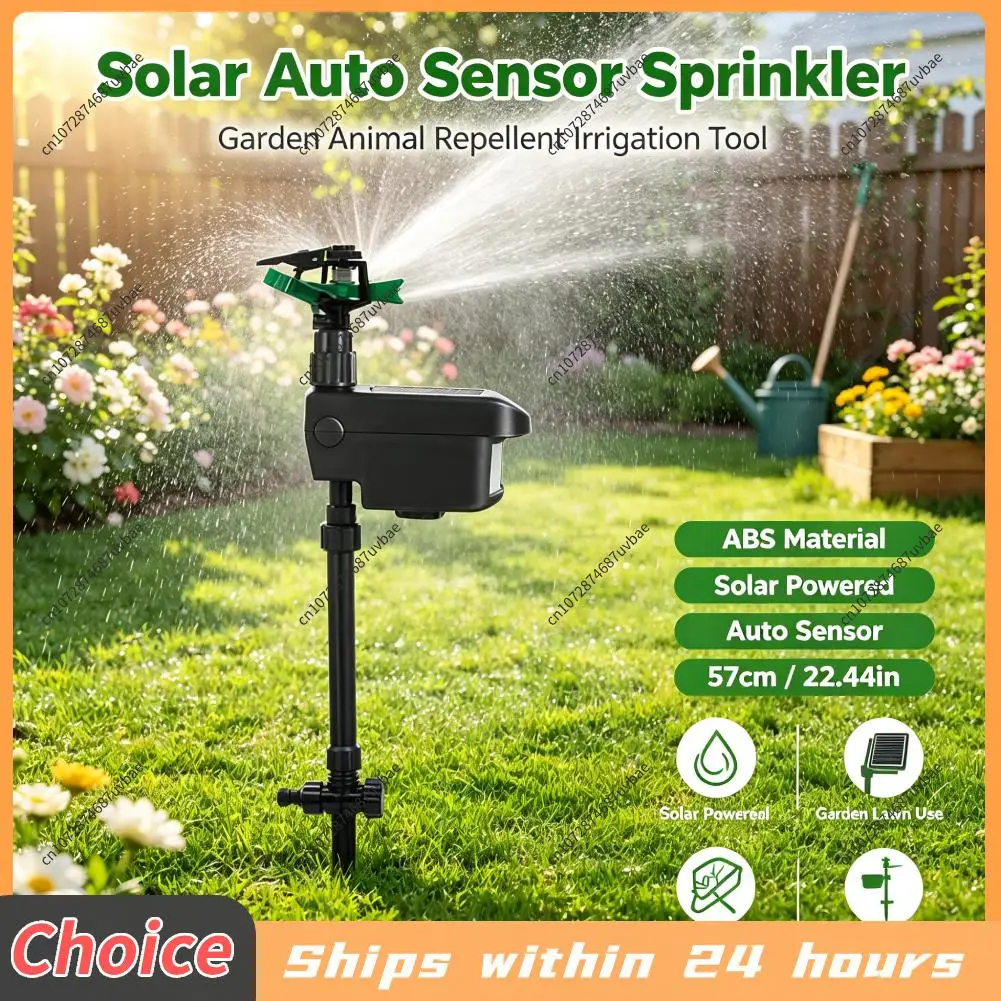 Animal Repeller Sprinkler Scaring Away Wild Animals Animal  Sprayer Sprinkle Irrigation System for Lawns Farms Orchards