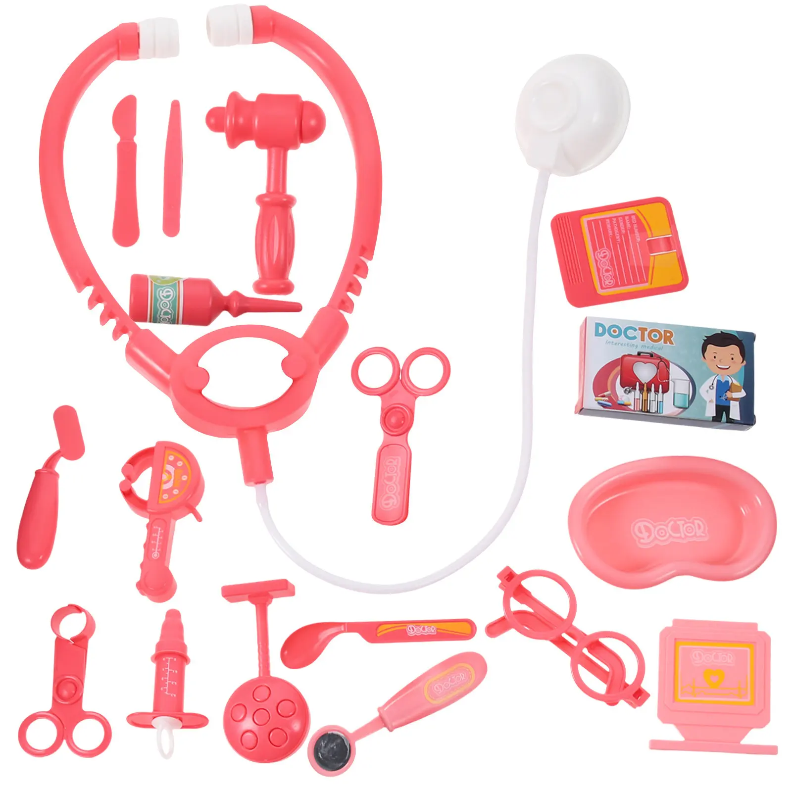 conjunto-de-brinquedos-de-medico-com-20-pecas-kit-de-estetoscopio-de-plastico-premium-para-criancas-acessorios-educacionais-para-brincadeiras-de-faz-de-conta-habilidades-motoras-finas