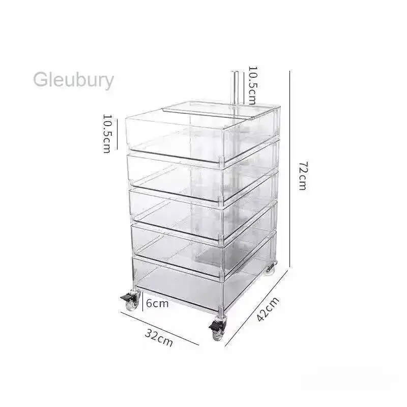 

Trolley Organizer Modern Luxury Minimalist Salon Professional Trolley Cart Beauty Carrito De Almacenamiento Salon Furniture