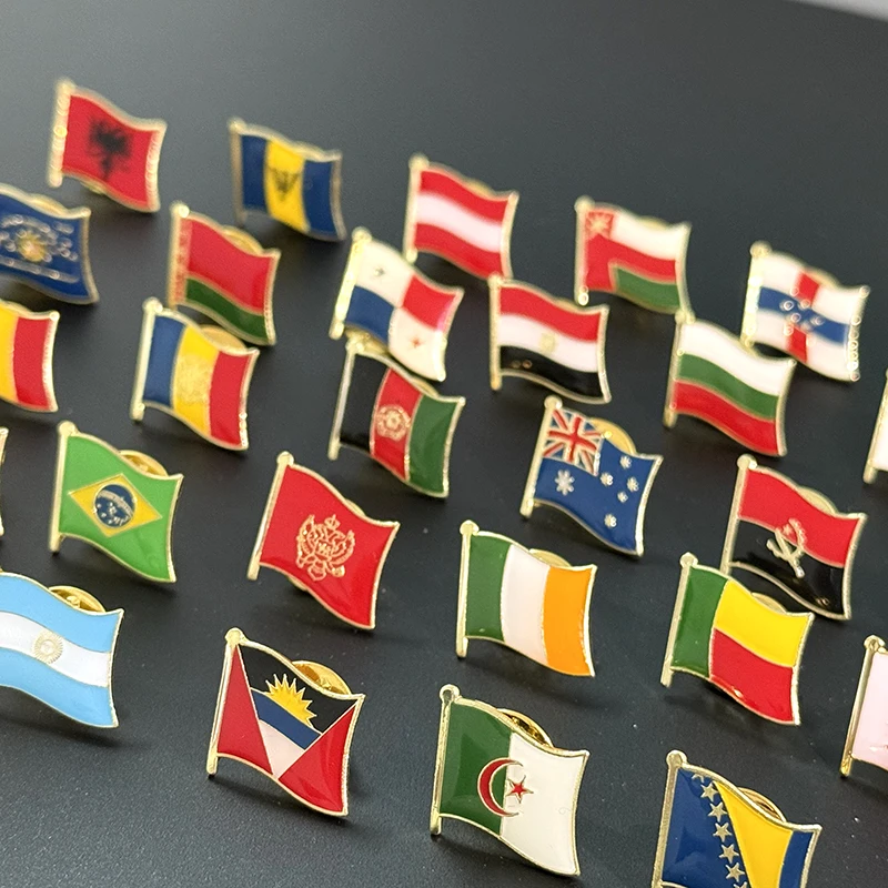 

United Arab Emirates Flag Badge Brooch Natinal Lapel Pins Flag Lapel Pins Country Flag Badge