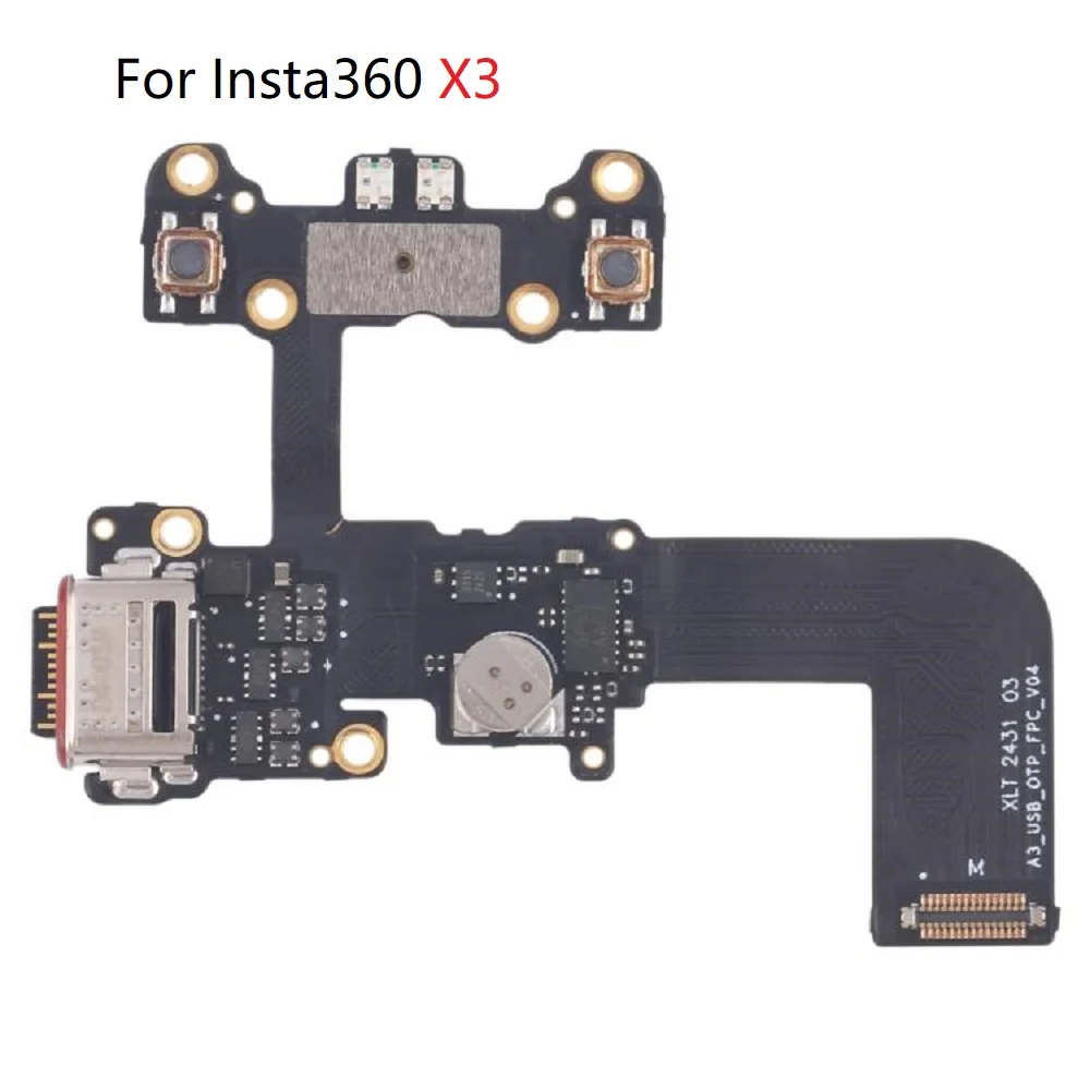 Ersatz-USB-Ladekabel für Insta360 X4 Action-Kamera, Reparaturteile, Ladeanschluss-Flexkabel für Insta360 X3/X5 – Detail 13