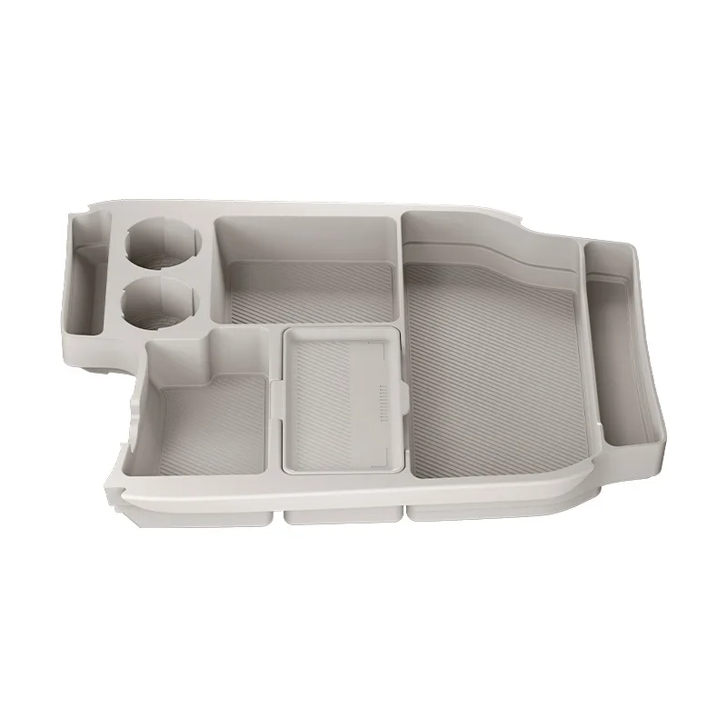 Fit for 2024 Toyota Sienna & Granvia Center Console Lower Storage Box Organizer Tray Vehicle Interior Modification Parts