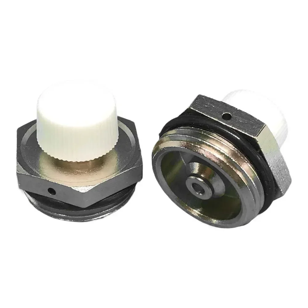 2pc 1/2 Inch 3/4 Inch External Threads Copper Radiator Vent Valve Exhaust Valve Drain Valvefor Automatic Vent Valves Radiators