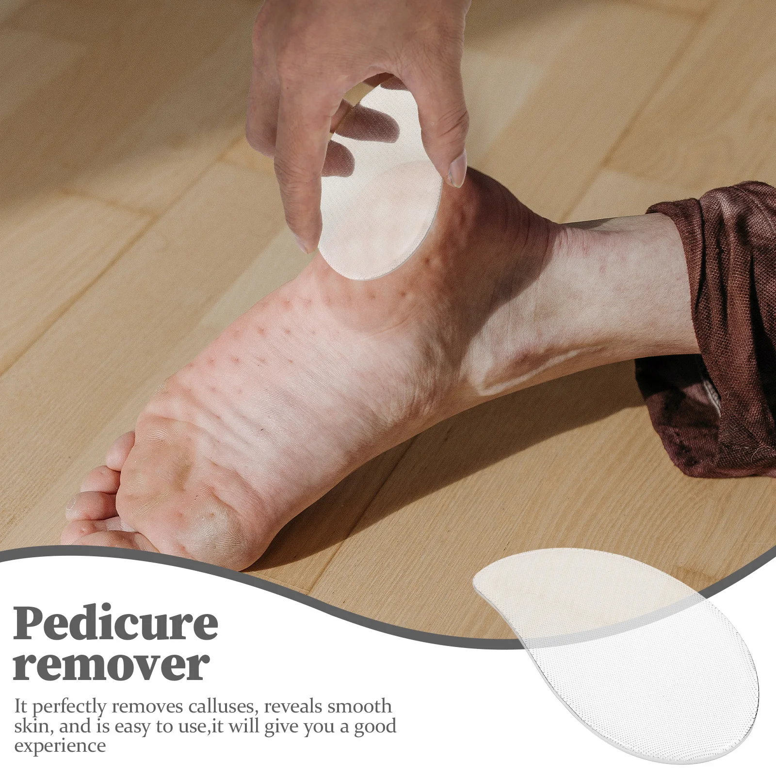 Reliable Glass Foot Scrubber Gentle Callus Removal Tool for Feet Dead Skin File Foot Care Exfoliator Lightweight Design