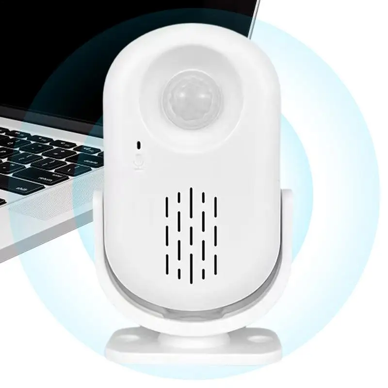 Motion Door Chime Store Door Entry Bell For Business USB Rechargeable Doorbell Motion Sensor Safe Entry Alert Chime Motion