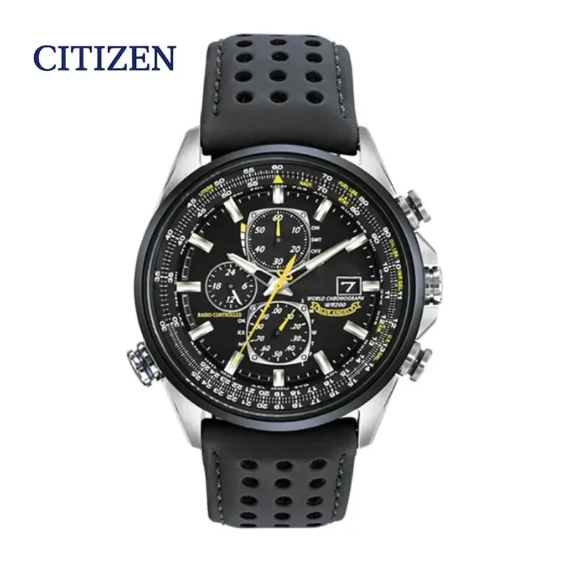 Brand CITIZEN Watch Men Blue Angel Luxury Quartz Reloj Hombre Shockproof Stainless Steel Dual Display Automatic Sports Man Watch