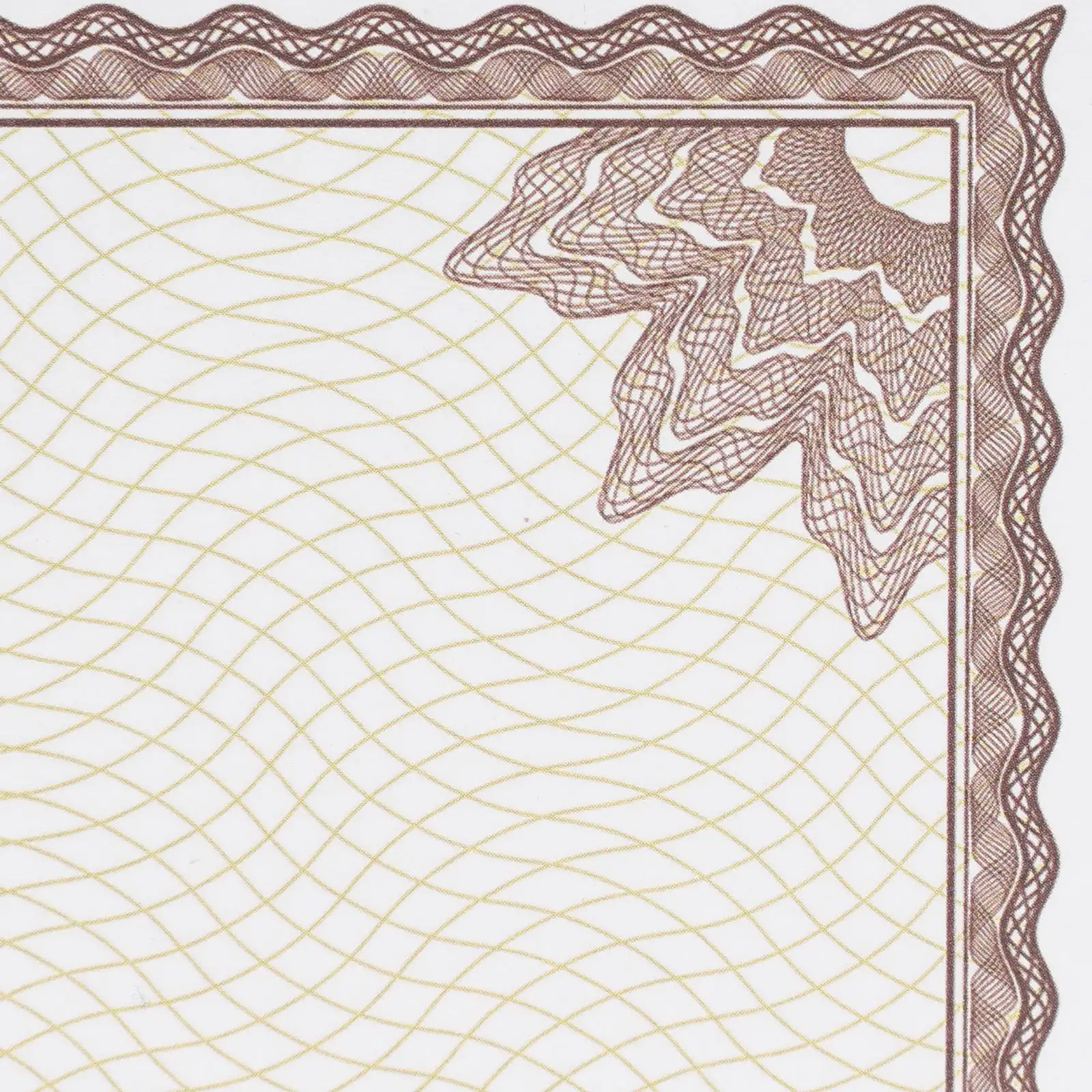 10 Pcs Blank Certificate Paper A4 Printable Writable Diploma Honor Inner Paper Smooth Edge Rounded Corner Storage Use