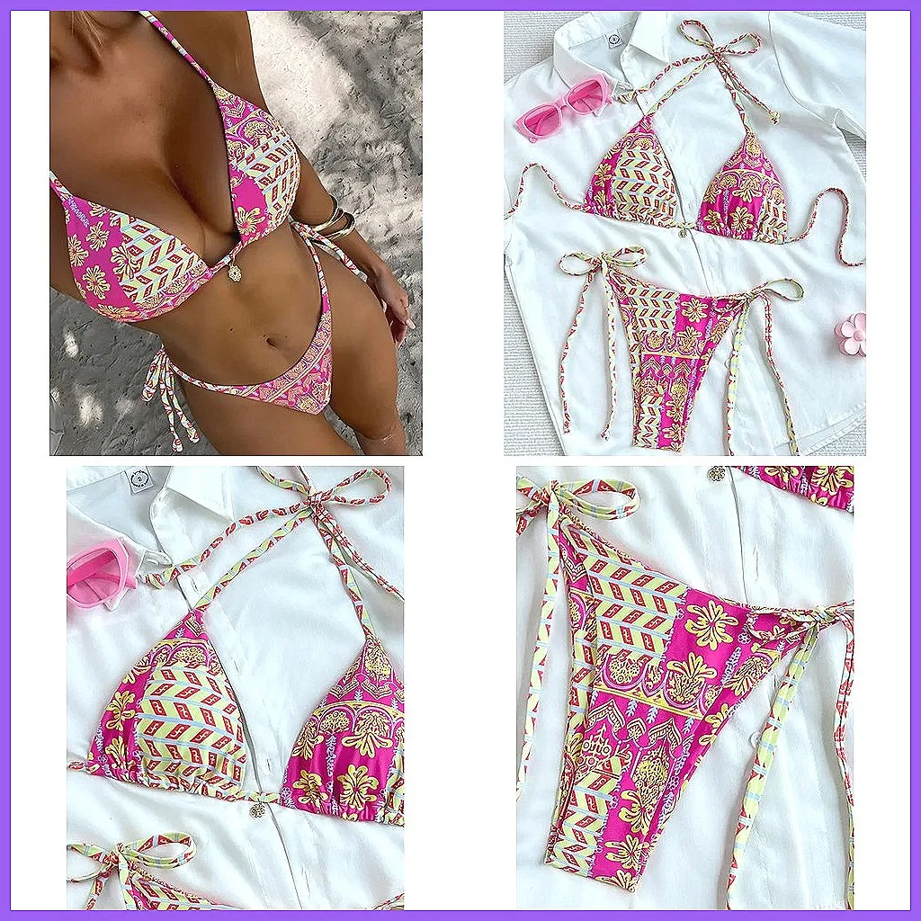 

Sexy Push Up Bikini Set Women Brazilian Swimsuit High Waist Bathing Suit Beachwear