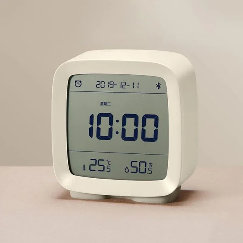 Bluetooth Alarm Clock Temperature and Humidity Monitoring Three-In-One Intelligent Multifunctional Mute Night Light Induction