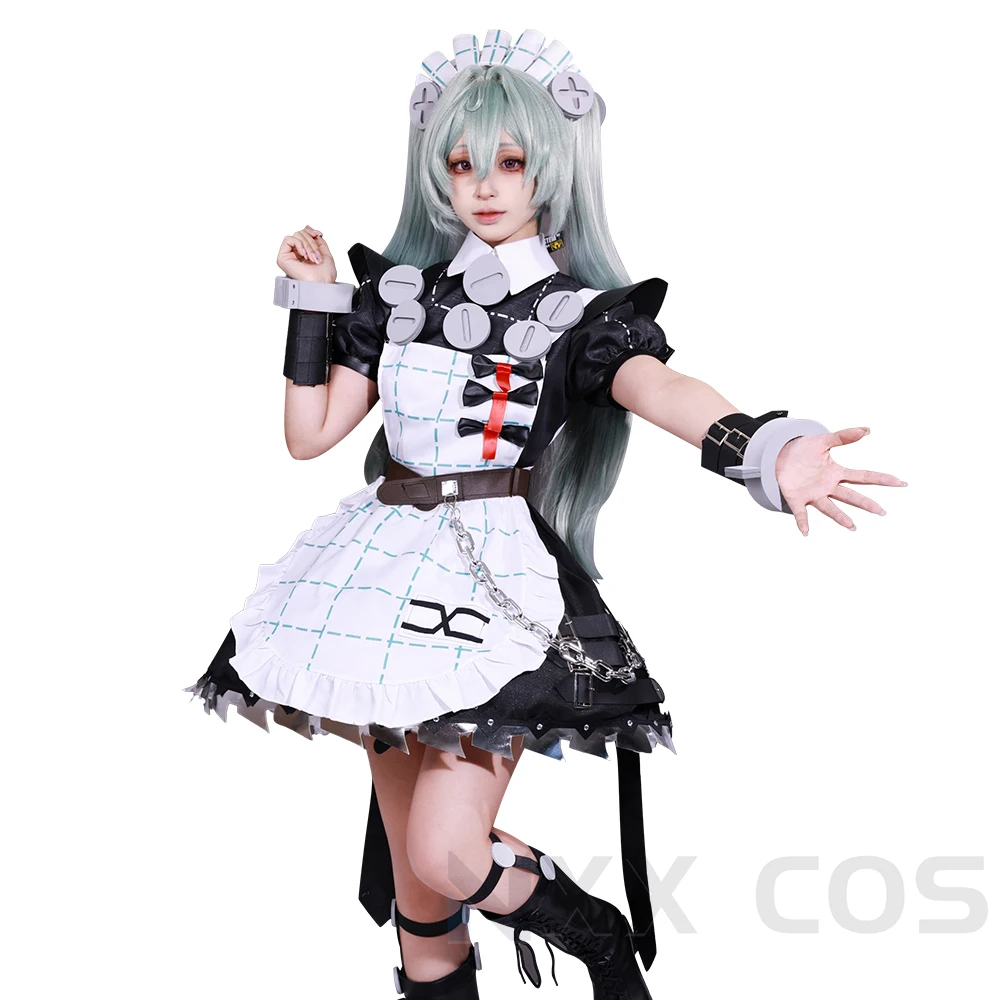 

Anime Zenless Zone Zero ZZZ Corin Wickets Cosplay Costume Role Play Comic Con Dress Hallowmas Party Wigs Animation Prop