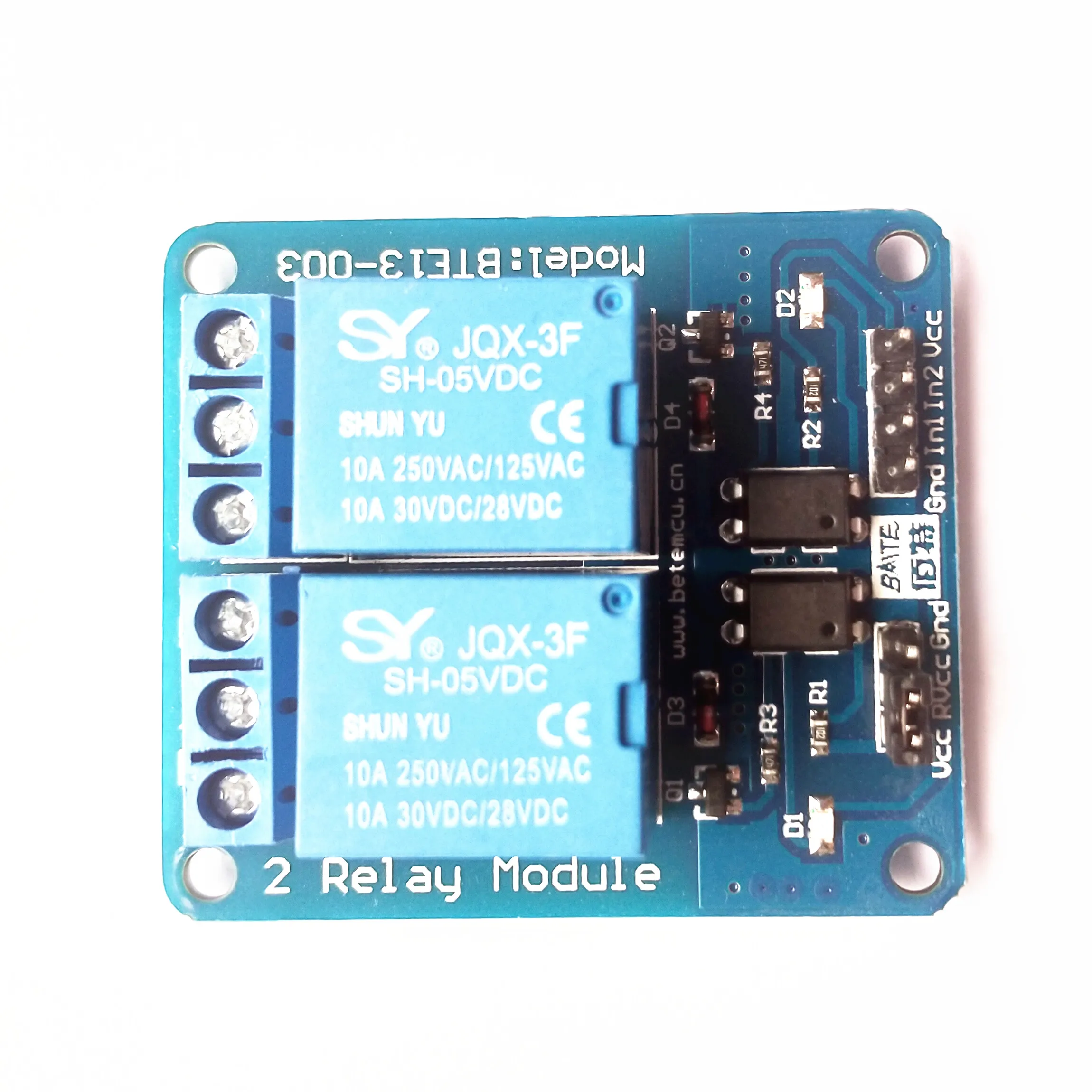 5V Low-level Trigger 2 Channel Relay Module Optocoupler Isolation PLC Control Drive Board Dropshipping