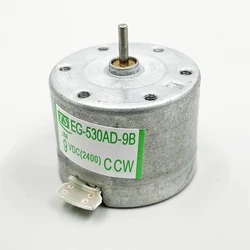 Micro EG-530AD-9B Motor CCW DC 9V 2400RPM Radio Cassette Recorder Motor Tape Duplicator Engine