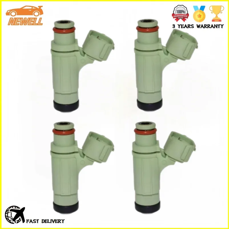 1/4pcs 49033-0006 490330006 HDA250E MN143061 Fuel Injector For 2005 05-06 Kawasaki ZX6R ZX600R Ninja 636 ZX636 Motorcycle