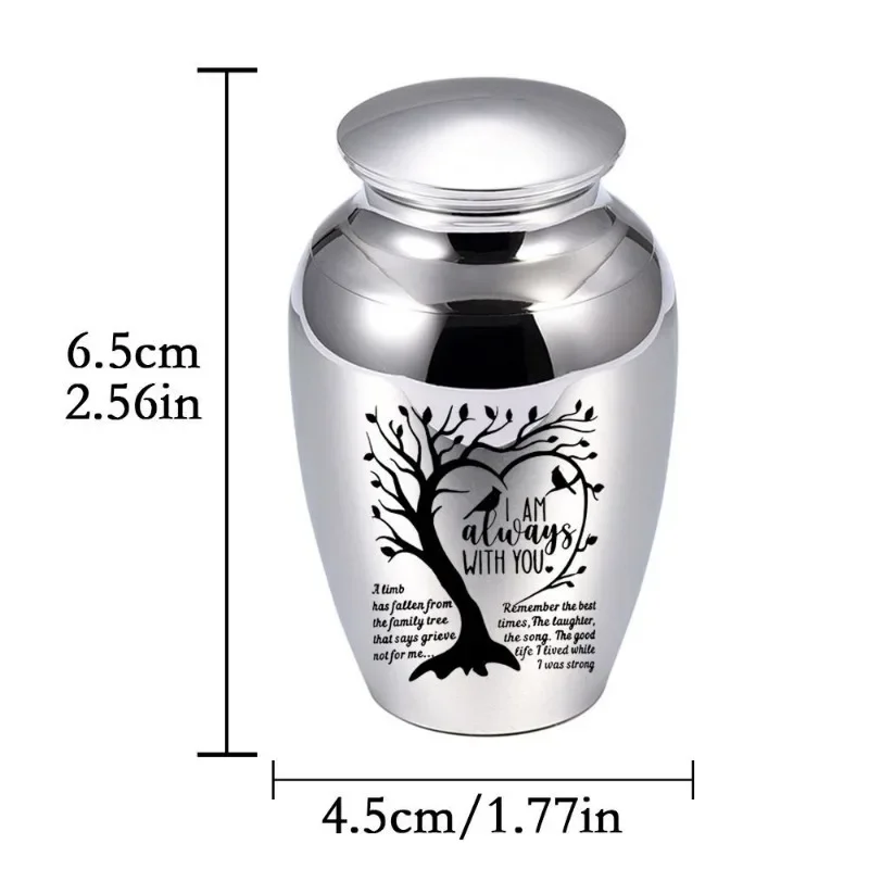 Pet family ashes cremation jar Pet ashes box Life tree ashes jar Pet supplies