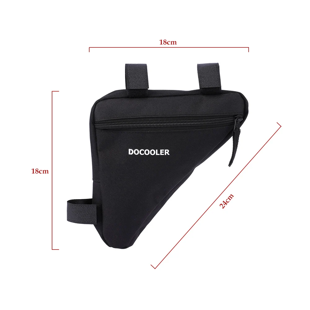 Docooler Triangle Cycling Bag Bike Bicycle Front Saddle Tube Frame Pouch Bag Holder Outdoor Bag MTB Mountain Bike Accessories