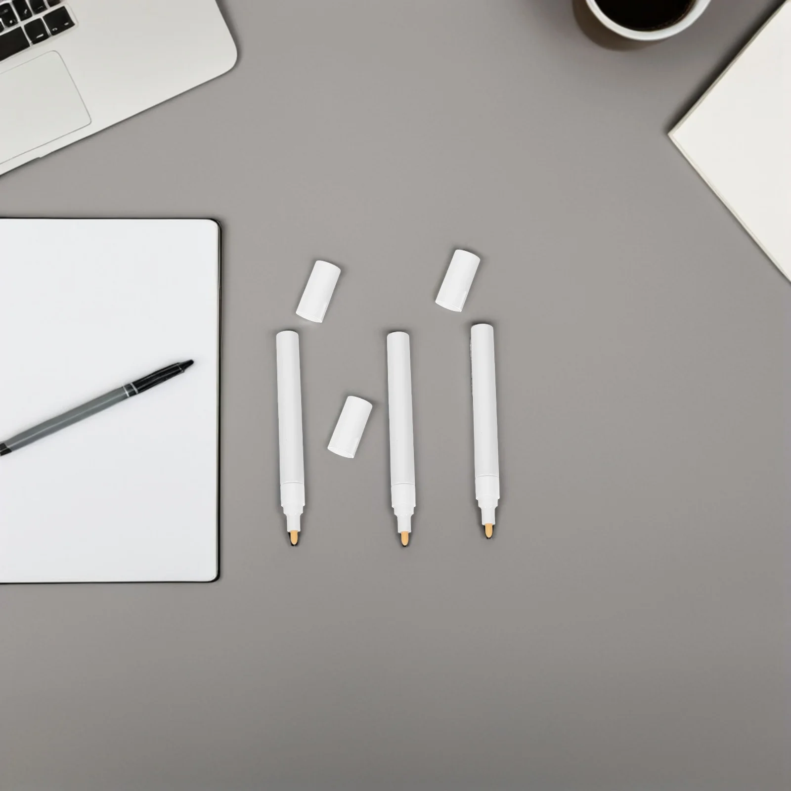 

10 шт., пустые компоненты ручки для рисования, многоразовые пустые маркеры с круглым наконечником для ремонта царапин, тонкая линия, рисунок, ремесло