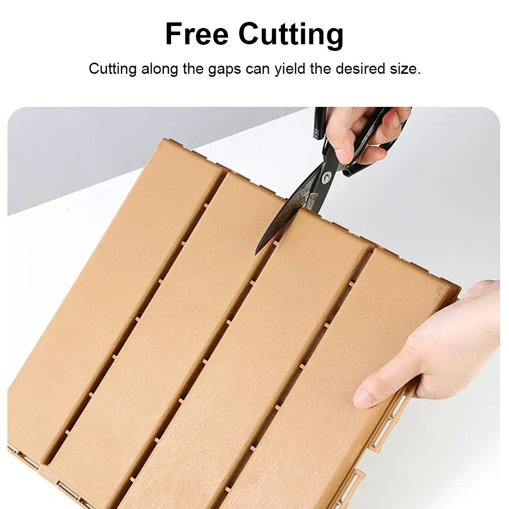 Self Paving Splicing Floor Mat Easy to Clean Plastic Renovation Floor Tile Home DIY 30x30cm Floor Board Bedroom