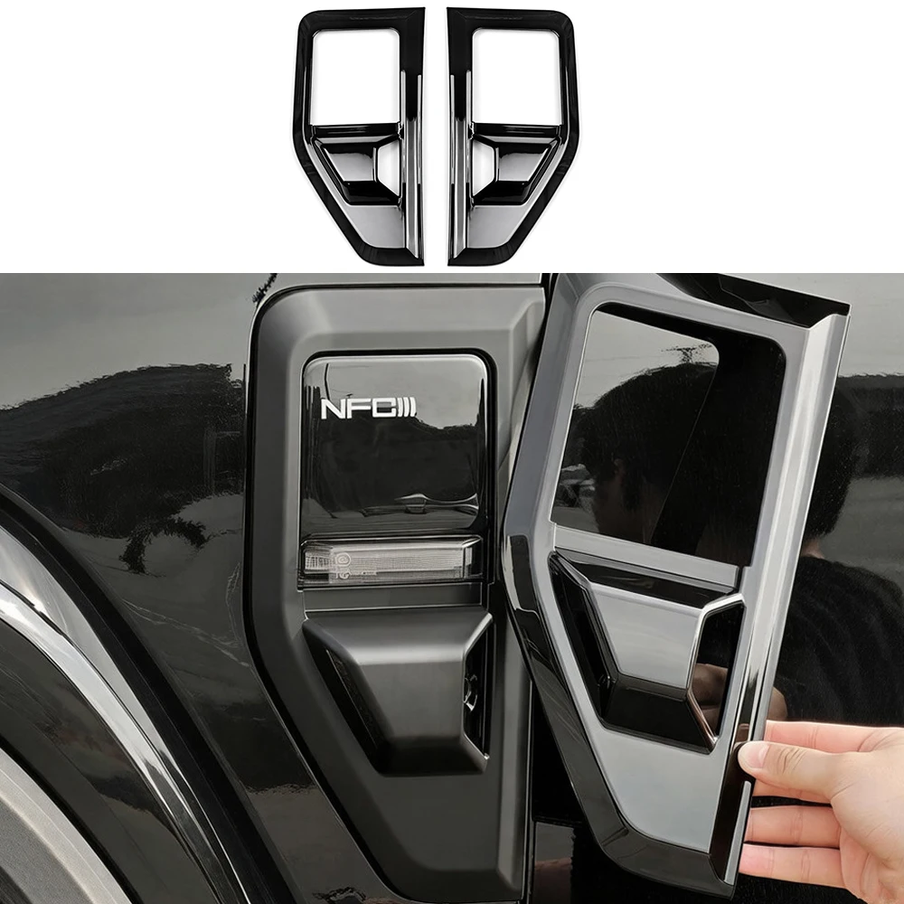 Car Leaf Board Decorative Cover Fit for Chery Icar V27 NFC Sensing Protective Cover Car Body Sticker Anti Scratch Accessories
