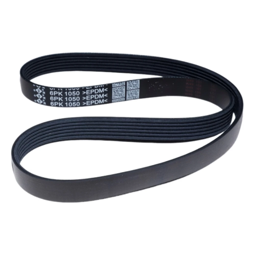 Car V-Ribbed Belt 6PK1050 For BORGWARD BX3 BX5 VW GOLF 5 CADDY TOURAN FORTHING M7 T5L LINGZHI M5L/PLUS FOTON GRATOUR Auto Parts