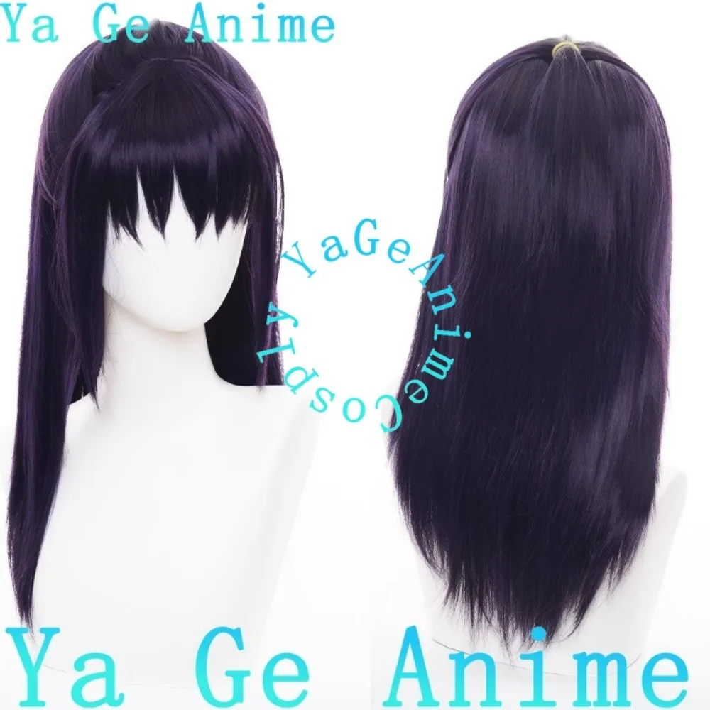 

Парик для косплея Иори Утахиме из Jujutsu Kaisen, свободные волосы, темно-фиолетовый, средней длины, для аниме, игр, Хэллоуина, карнавала, вечеринок