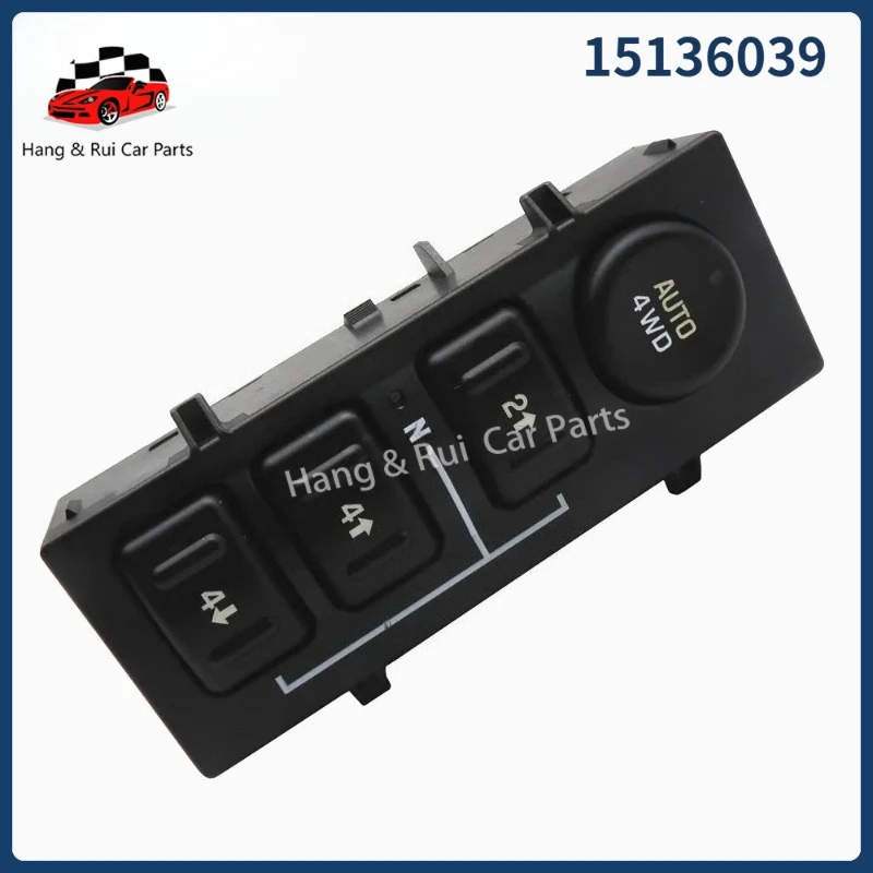 15136039 Transfer Case Selector Dash Switch For Chevrolet Tahoe Suburban For GMC Sierra Silverado Cadillac Avalanche 19259313