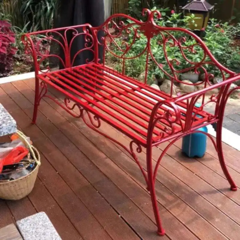 Chaise en rotin chaises d'extérieur ensemble Chaise longue fête rue et jardin en plastique porche balançoire canapé agriculture jardinage meubles de Patio