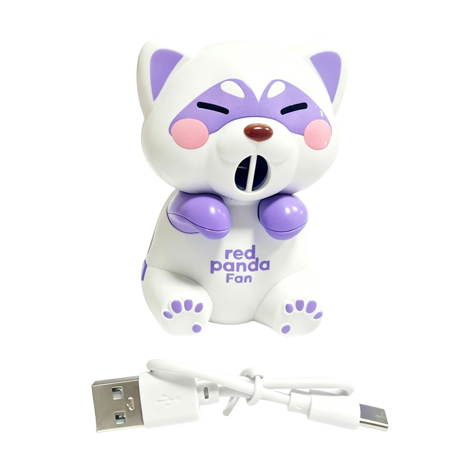 Rechargeable Fast Air Blowing Cute Animal Food Blower Portable Hanging Mug Fans for Baby Hot Soup Coffee Tea and Noodles
