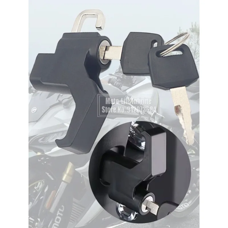 Aluminum Alloy Hook Motorcycle Helmet Lock Handlebar 22-26mm Anti-theft Security Motorbike for Motorcycle Accesorios Para Moto