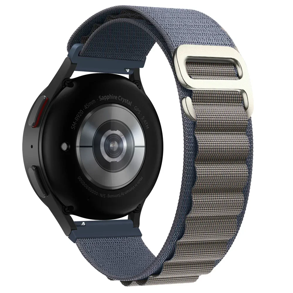 22mm 20mm Alpine Loop Band for Samsung Galaxy Watch 7/6/5/4/3 Nylon Strap for Huawei Watch 5/GT6/GT5/GT4 3 Pro/Amazfit GTR 4/GTS