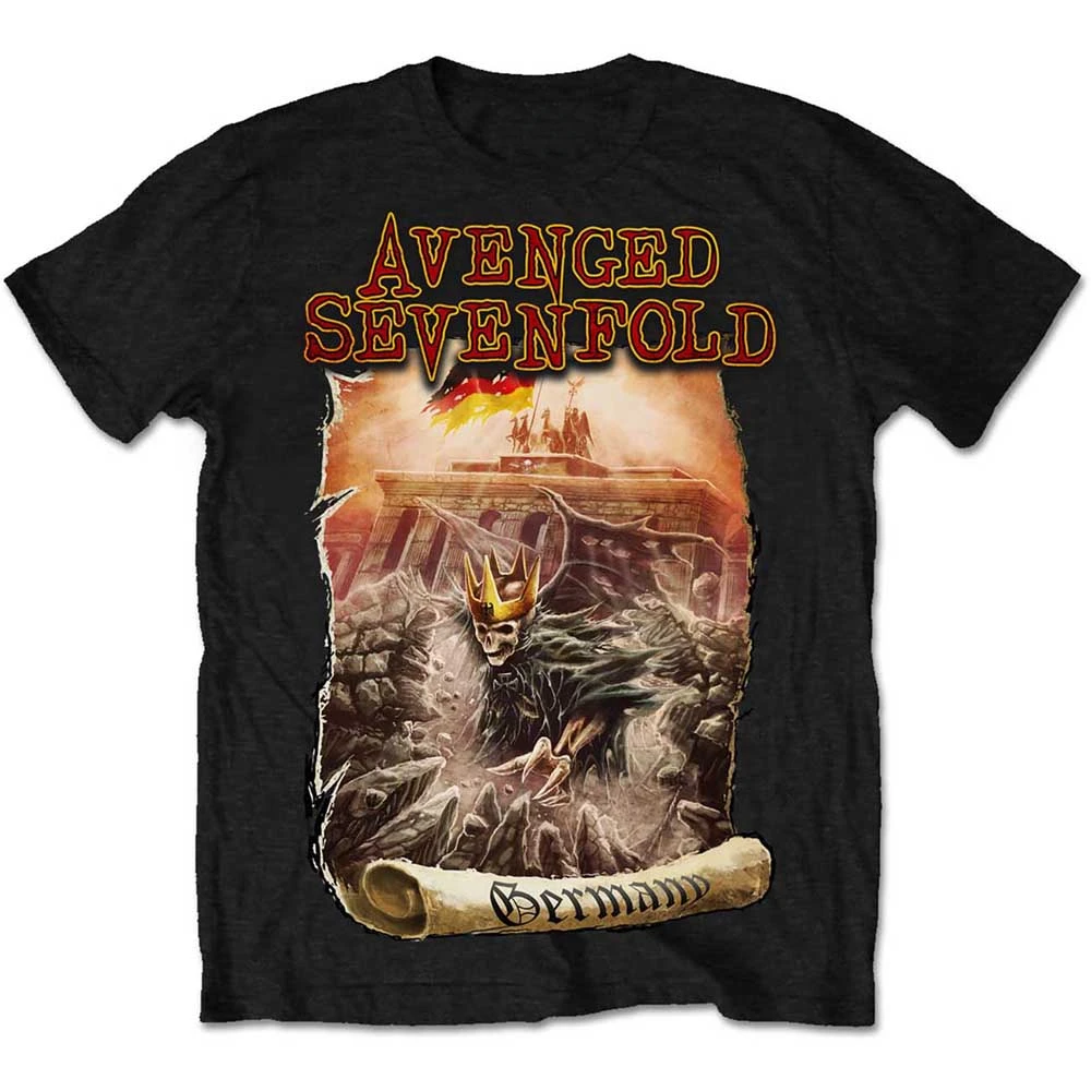 Dare To Die Avenged Sevenfold Band T-Shirt Cotton Graphic Tee Men Women Summer Streetwear