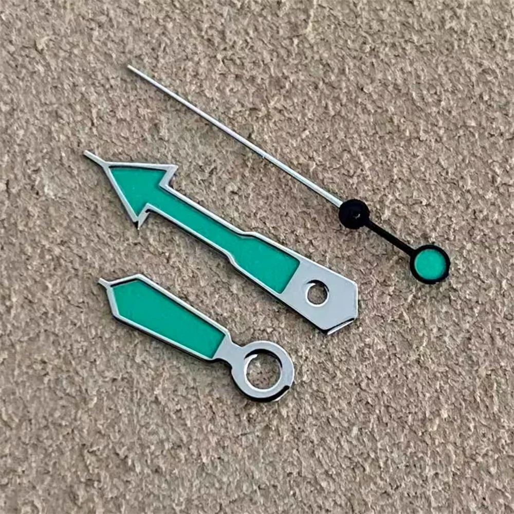8.5mm 12mm 12.5mm Green Luminous Arrow Watch Hand Multi-color Watch Accessories for NH35/NH36/4R/7S Movement NEW DIY