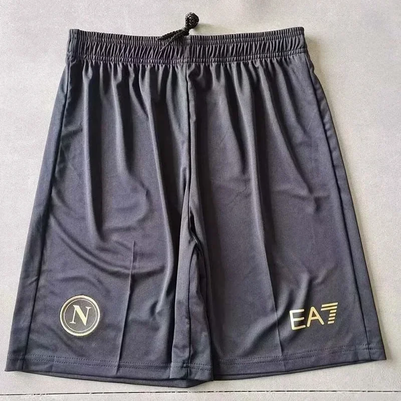 2324 Naples Football Shorts 3D Digital Printing Men's Shorts Sports Casual Comfortable Shorts Breathable and Quick Drying