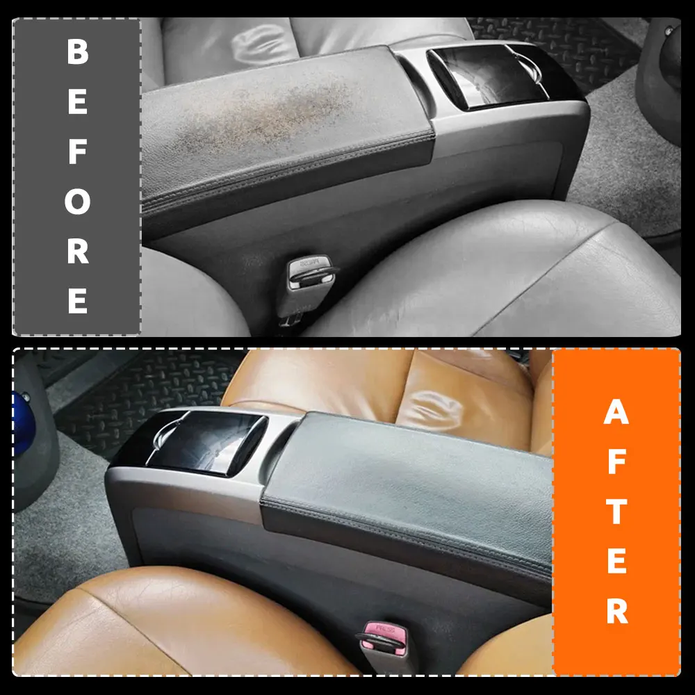 Custom For Toyota Prius 2004 2005 2006-2008 Car Armrest Cover Microfiber leather, Waterproof & Scratch-Resistant, Direct Install