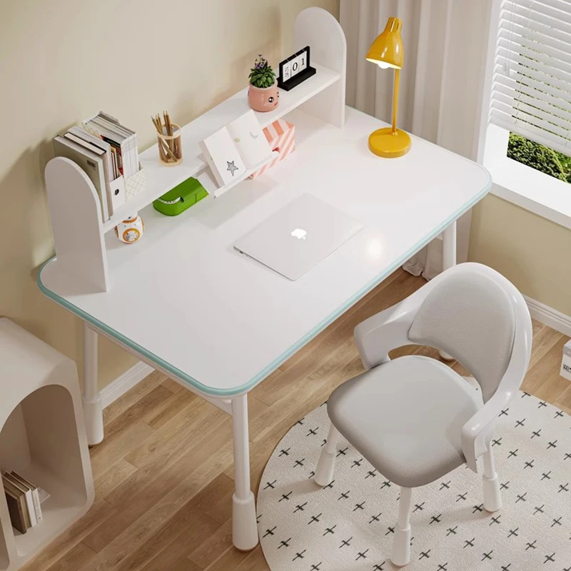 Student Desk Set for Kids Study, Mesa Infantil, Cadeira, Sala, Mesas, Mobiliário Infantil