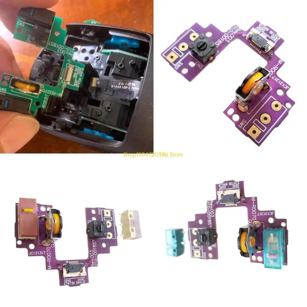 

K0EA горячая замена микропереключатели кнопочная плата для верхней материнской платы беспроводной мыши GPro