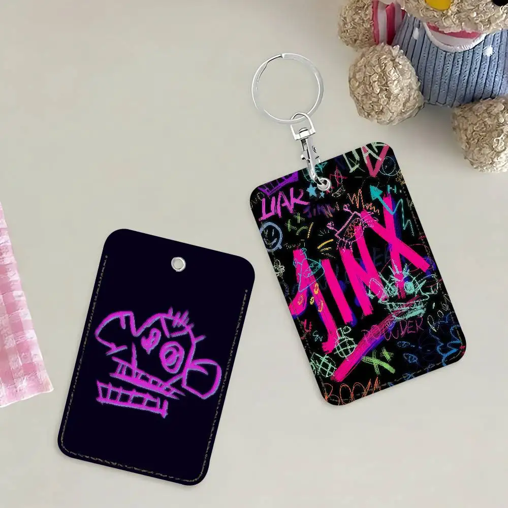 

Держатель для карт Hot Game A-Arcanes J-Jinx, подходит для банковских карт, библиотек, парковок, автобусов, метро и ключей